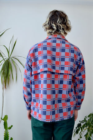 Blue and Red 60s Champion Flannel