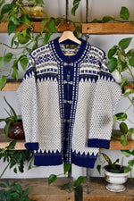 His Norwegian Knit Cardigan