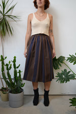 Pleated Wool Skirt