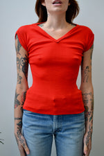 Dittos Bright Red Tee