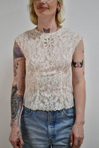 Blouse de Jour Lace Top