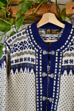 His Norwegian Knit Cardigan