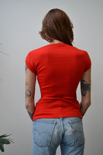 Dittos Bright Red Tee