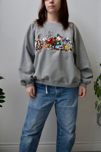 Looney Tunes Embroidered Sweatshirt