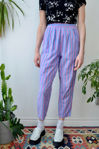 Blueberry Cotton Trousers