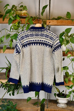 His Norwegian Knit Cardigan