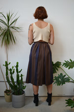 Pleated Wool Skirt