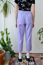 Blueberry Cotton Trousers