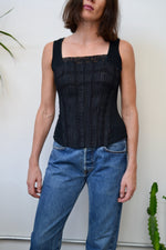 Tripp Goth Bustier Top
