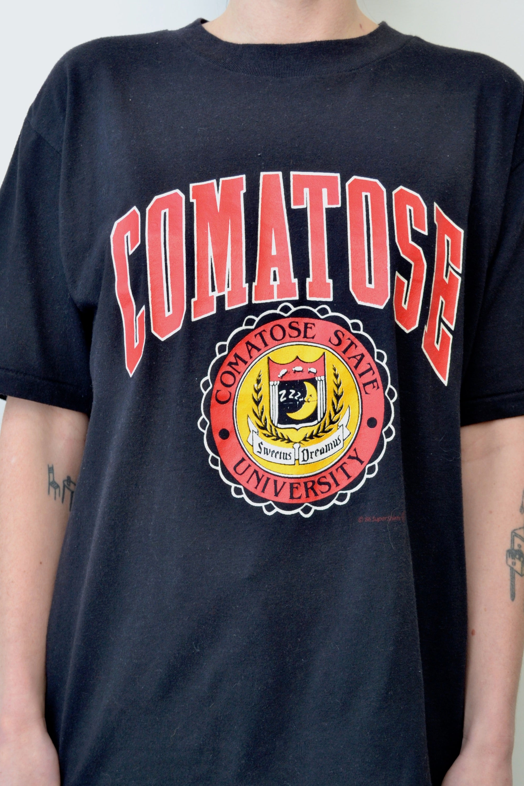 Comatose University Tee