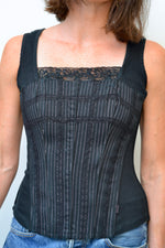 Tripp Goth Bustier Top