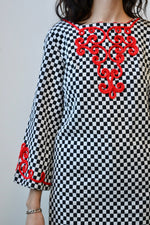 Sixties Checkered Tunic