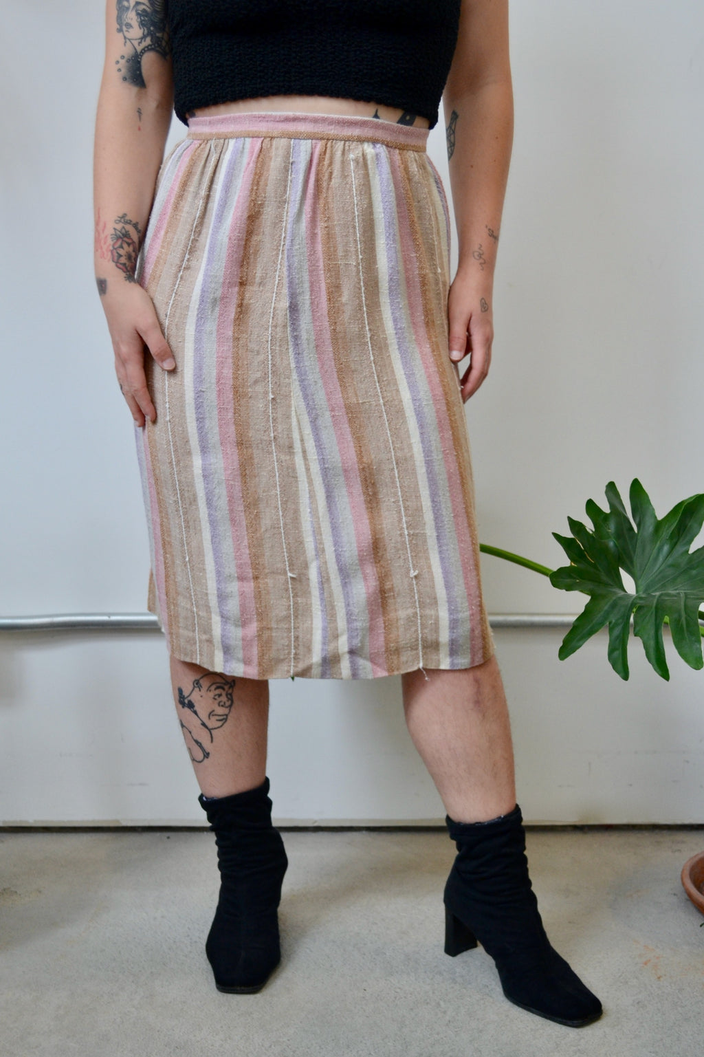 Neapolitan Striped Skirt