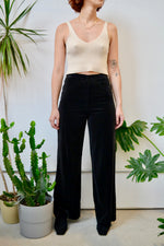 Vera Velvet Wide Leg Trousers