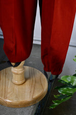40s/50s Burnt Orange/Crimson Riding Suit