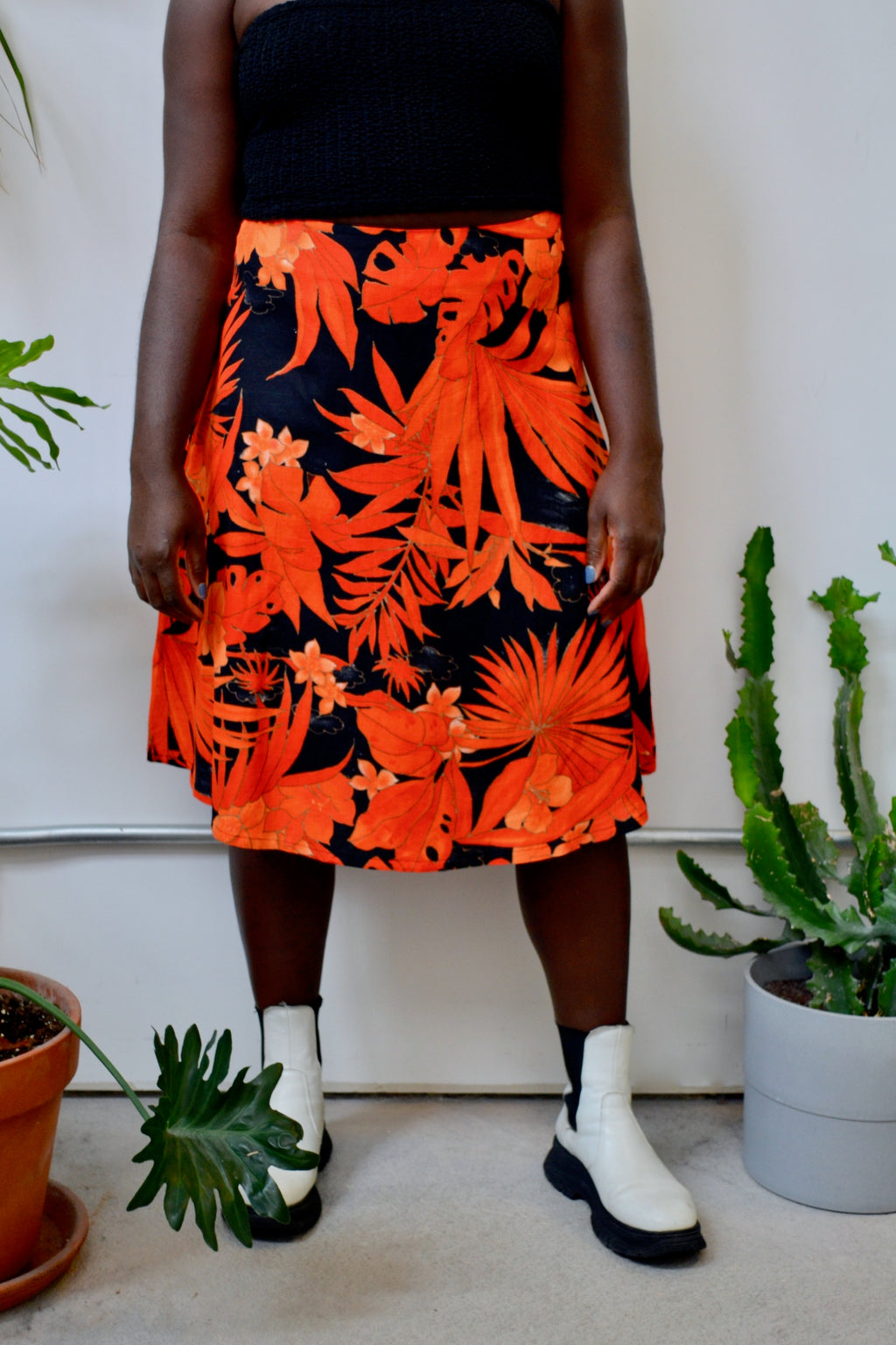 Flaming Tropical Skirt