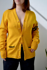 Bumblebee Varsity Knit Cardi