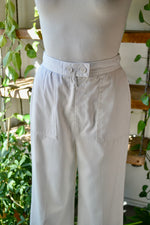 Vintage Matching Vest & Wide Leg Pant Combo