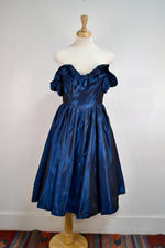 Iridescent Floral Gunne Sax Dress
