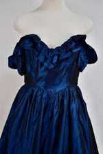 Iridescent Floral Gunne Sax Dress