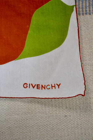 Vintage Givenchy Cotton Scarf