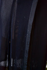 Forties/Fifties Black Sheer Dress