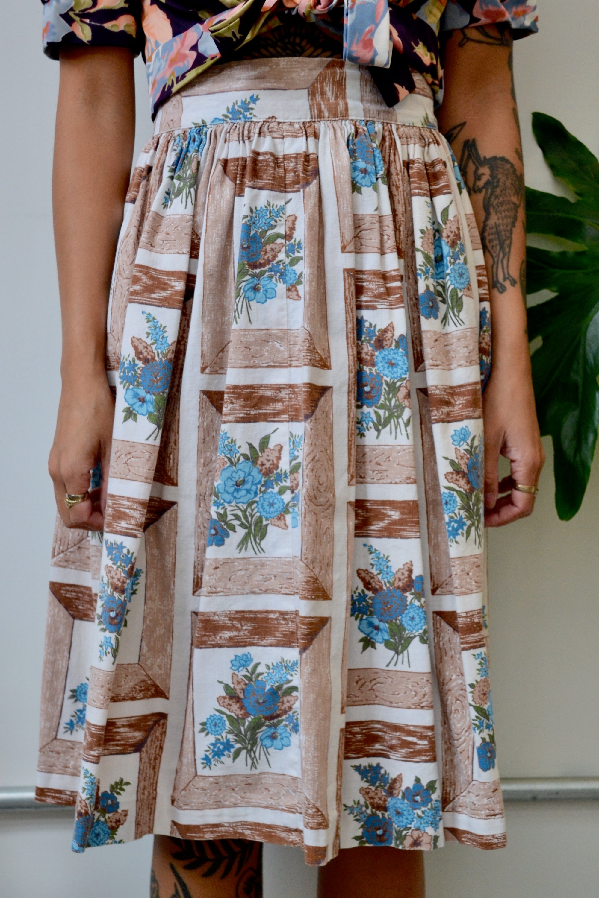 Framed Bouquet Skirt