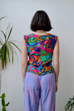 Tropical Sixties Blouse