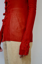Designer Mesh Turtleneck