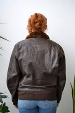 WWII USN Leather Flyer Jacket