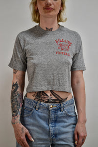 Hillside Football Cropped Tee