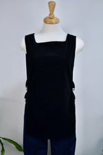 Velvet Peek-a-Boo Top