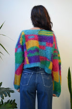 Asymmetrical Handmade Mohair Sweater