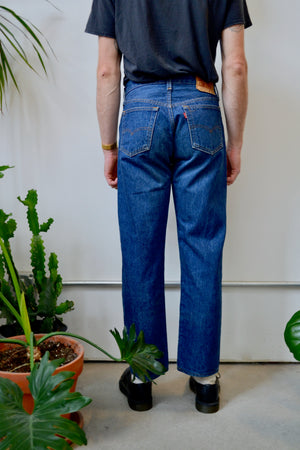 Early 80s Dark Wash Levi's 501s