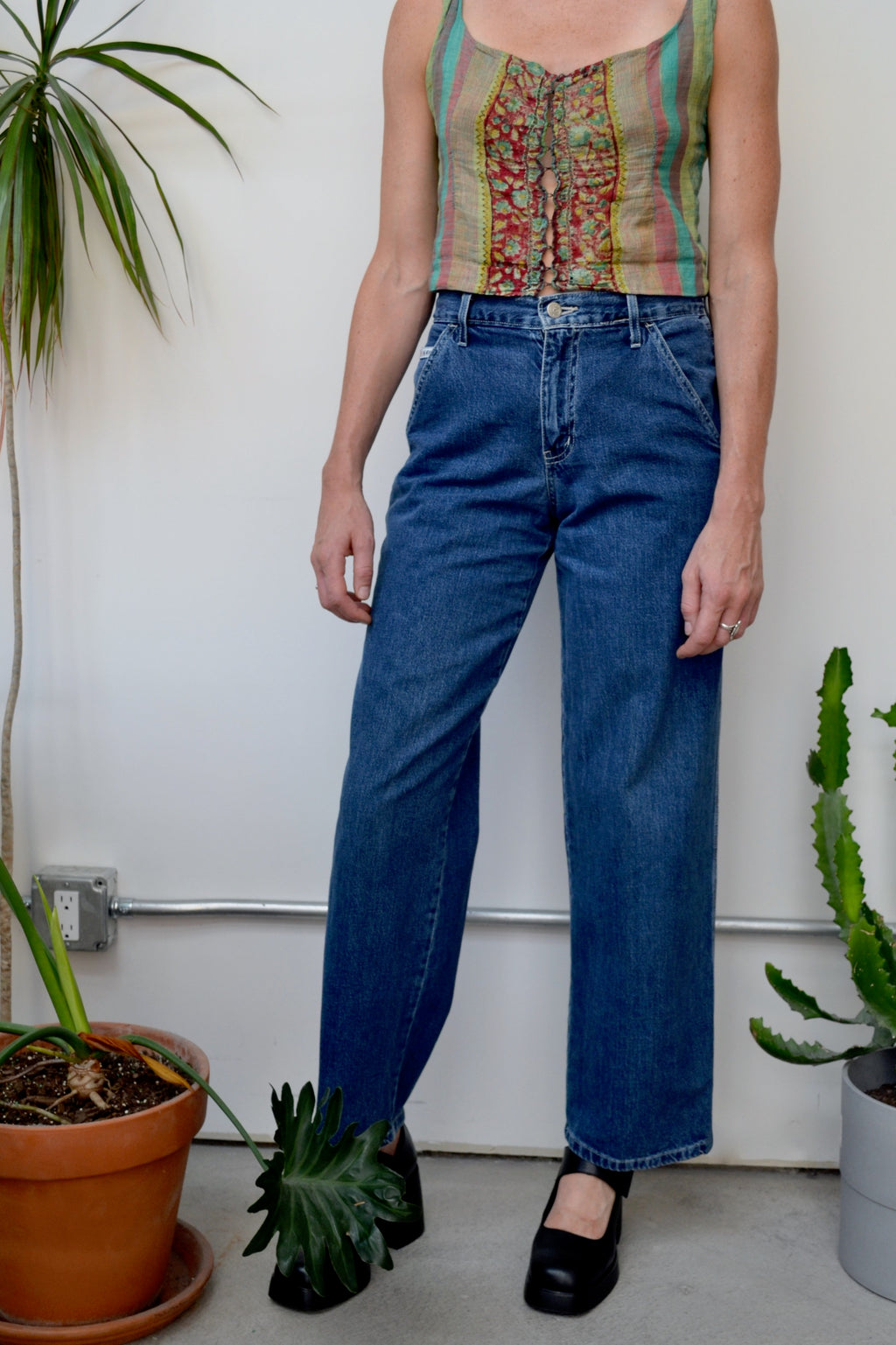 90s l.e.i. Carpenter Jeans