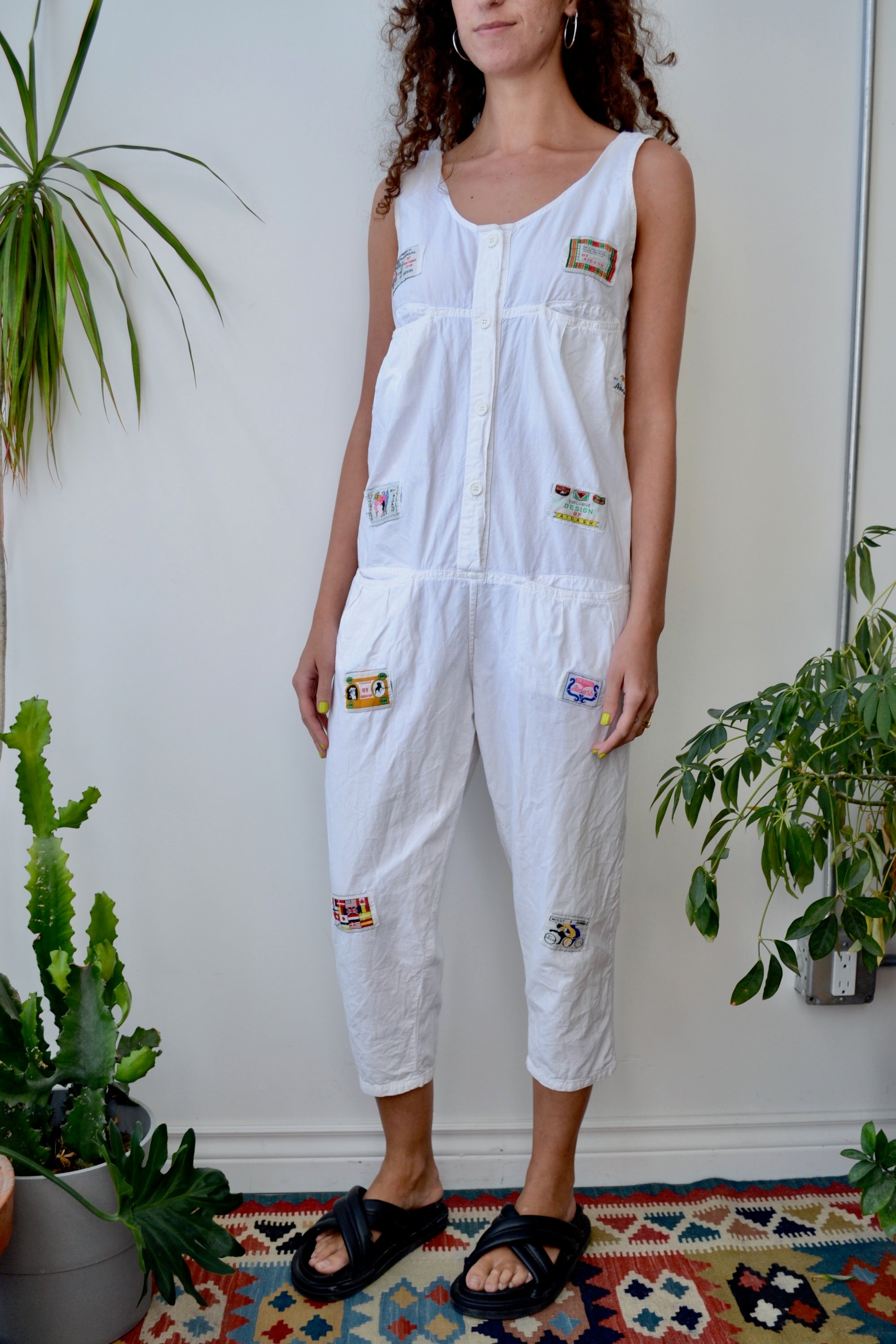 80s/90s Aidash Cotton Jumpsuit – Community Thrift and Vintage