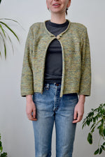 Marbled Knit Cardigan