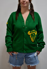 Emerald Varsity Cardi
