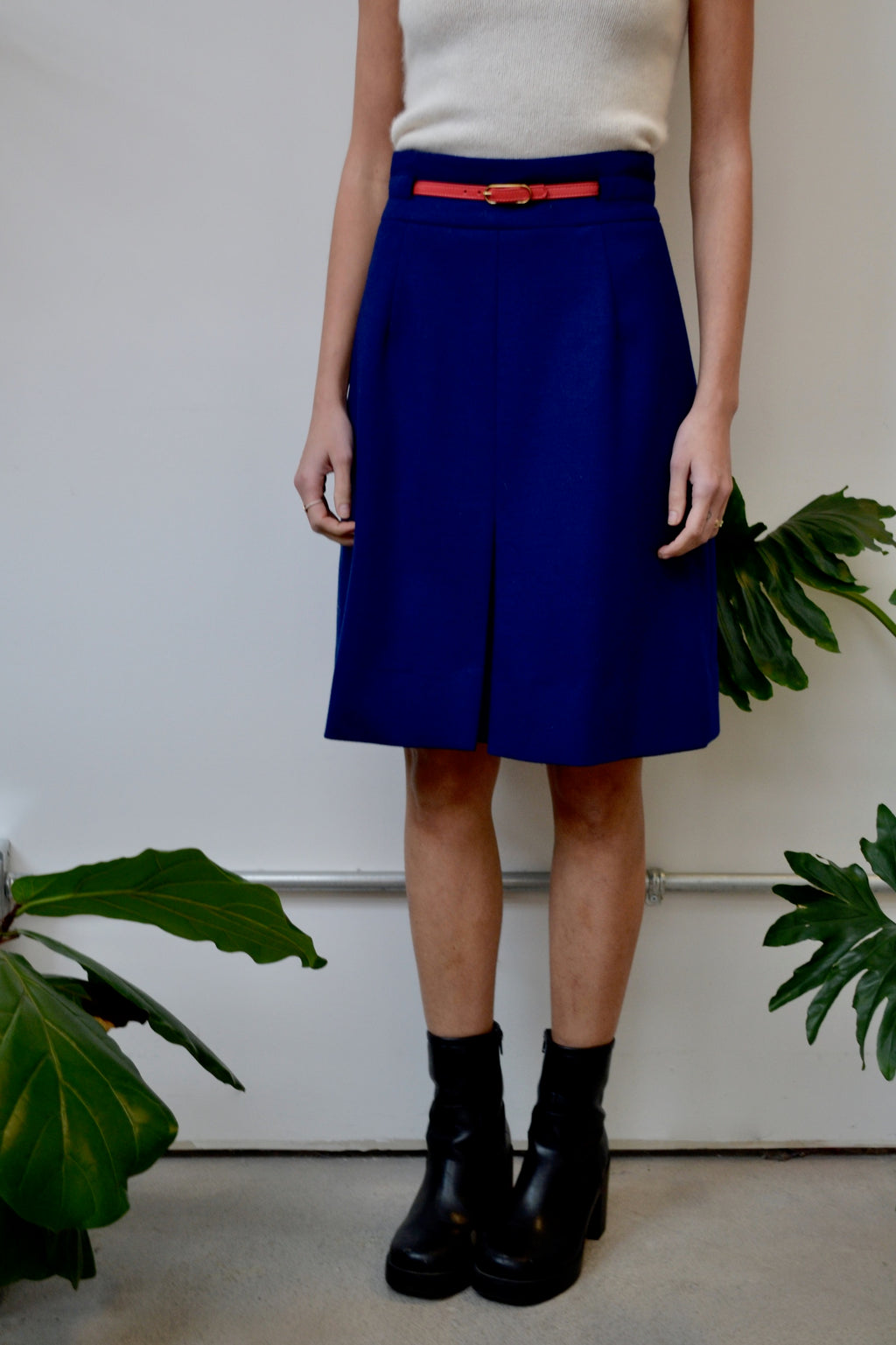 Primary Wool Skirt