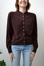 Penney's Chocolate Cardi