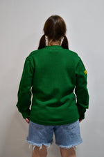Emerald Varsity Cardi