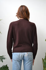 Penney's Chocolate Cardi