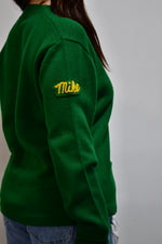 Emerald Varsity Cardi