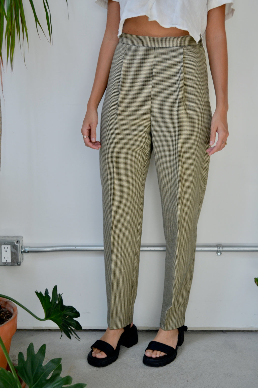 Houndstooth Trousers