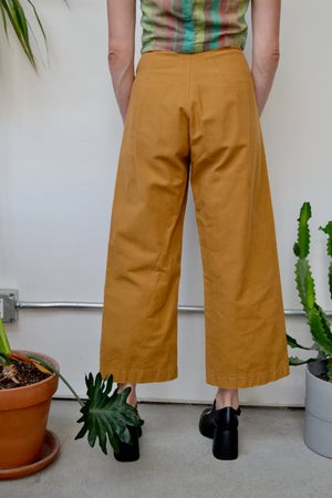 Ochre Denim Trousers