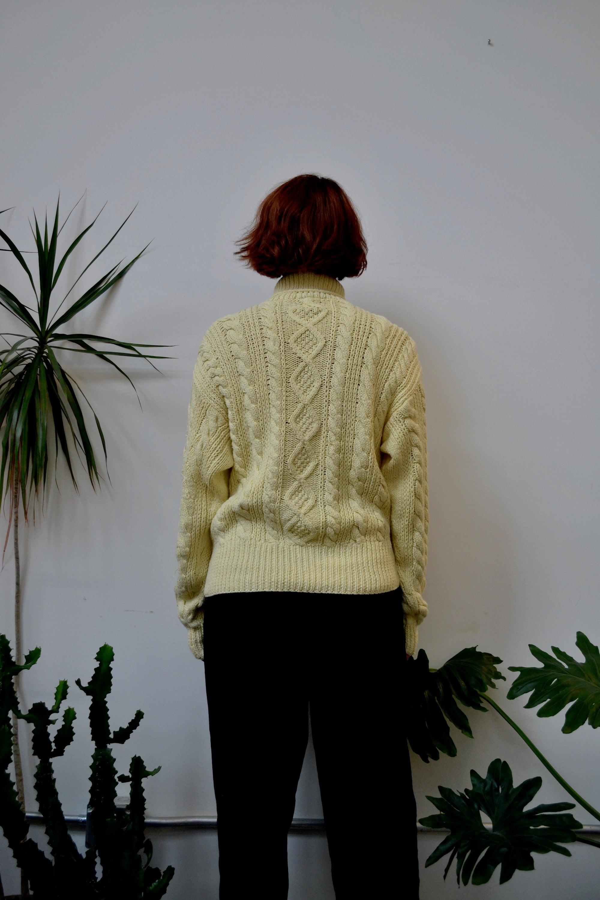 Butter Cable Knit Turtleneck