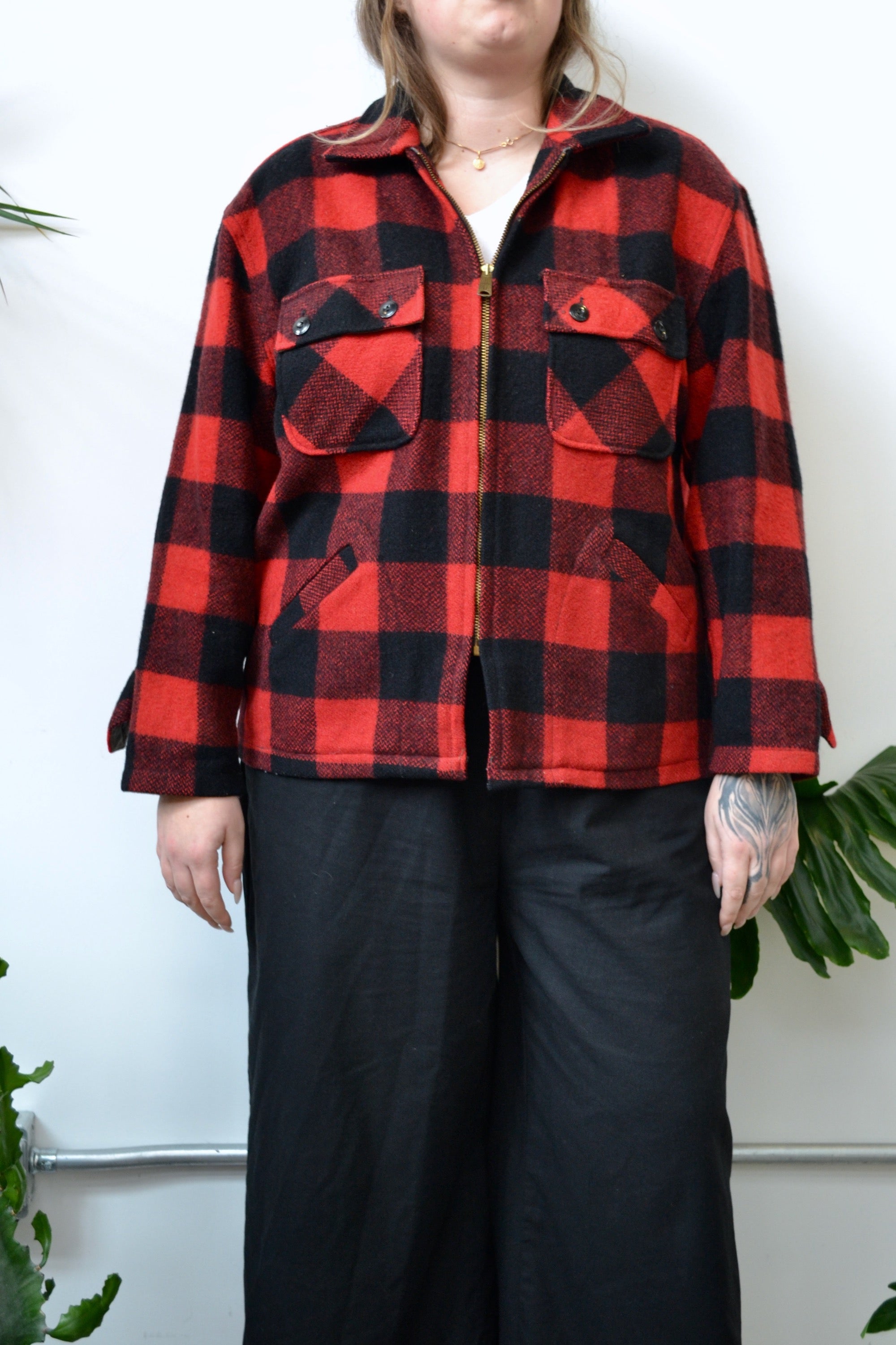 Buffalo Check Wool Sears Jacket