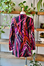 Vintage Abstract Mini Dress/Tunic Top