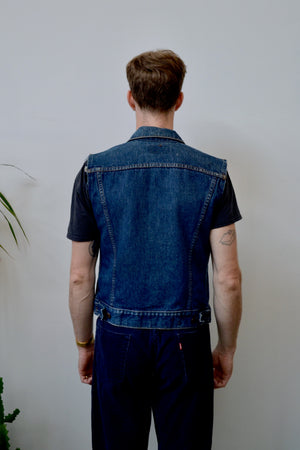 Dark Wash Levi's Denim Vest