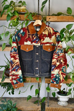 Cowboy Chic Cropped Denim Jacket